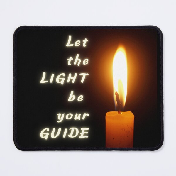 Item preview, Let the light be your Guide sticker designed and sold by Gatik.
