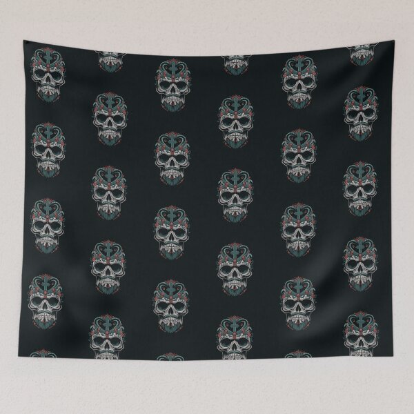 Item preview, King Skull With Mustache designed and sold by karsad.