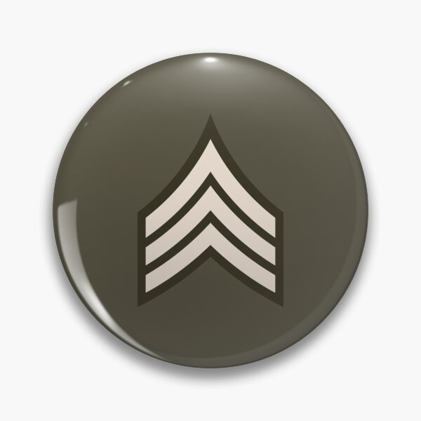 Item preview, United States Army OR-5 Sergeant Rank Insignia designed and sold by wordwidesymbols.