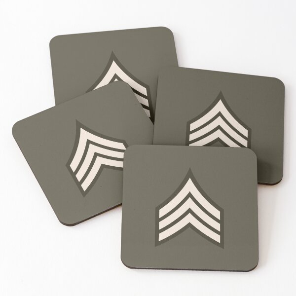 Item preview, United States Army OR-5 Sergeant Rank Insignia designed and sold by wordwidesymbols.