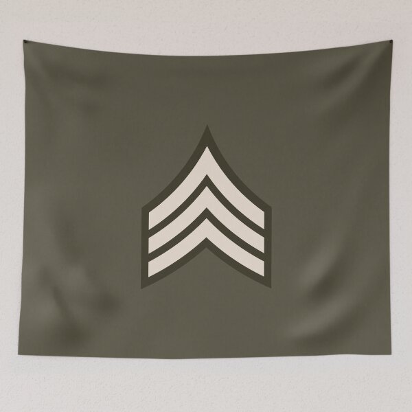 Item preview, United States Army OR-5 Sergeant Rank Insignia designed and sold by wordwidesymbols.