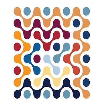 Artwork thumbnail, Rhythmic Flow Texture Pattern by PURNOMATRA