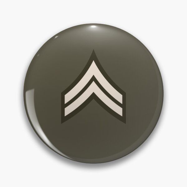 Item preview, United States Army OR-4 Corporal Rank Insignia designed and sold by wordwidesymbols.