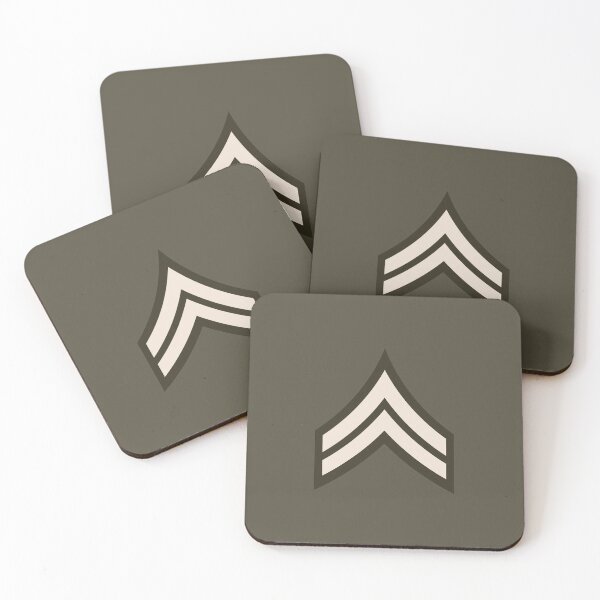 Item preview, United States Army OR-4 Corporal Rank Insignia designed and sold by wordwidesymbols.