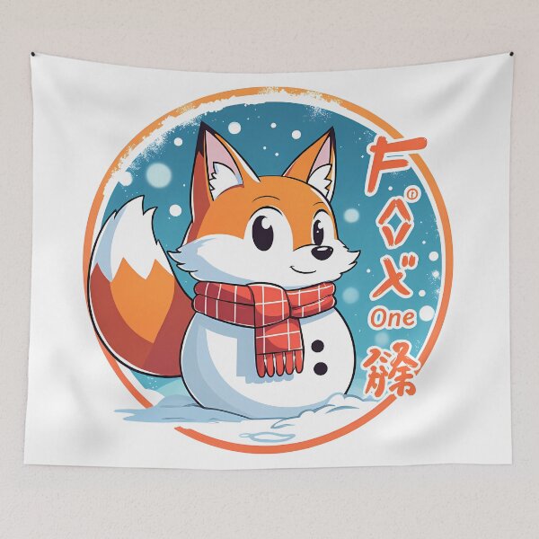 Item preview, Foxx-One Fox Snowman Christmas v1 designed and sold by Foxx-One.
