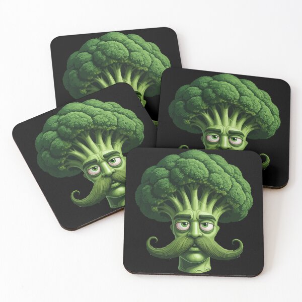 Item preview, Vegetable Face for Mustache Lover designed and sold by khallidaart.