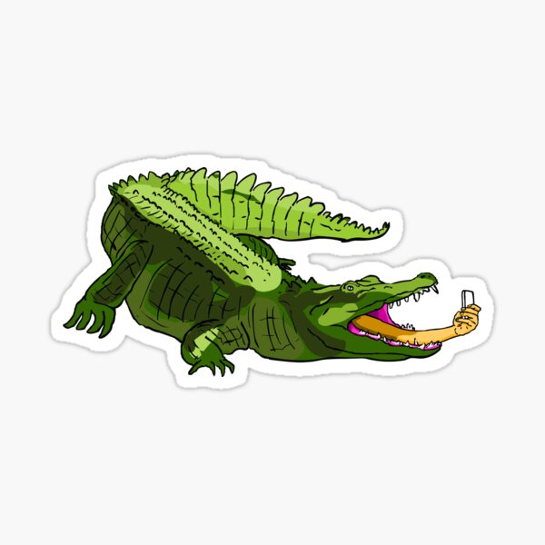 Artikel-Vorschau von Selfie mit Croco, designt und verkauft von Mikbulp.