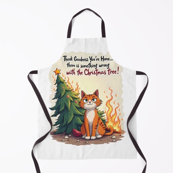 Item preview, Thank Goodness You're Home... Christmas tree catastrophe designed and sold by kjp-design.