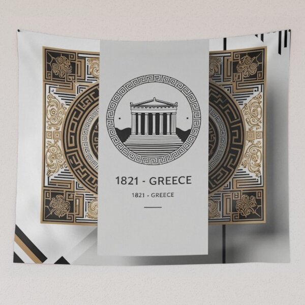 Item preview, GREECE 1821    designed and sold by thinkeshop7.
