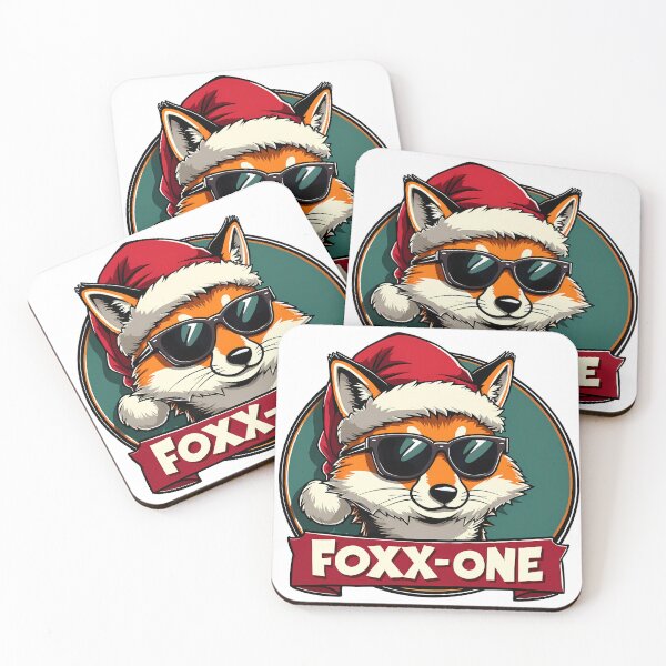 Item preview, Foxx-One Fox Retro Christmas v1 designed and sold by Foxx-One.