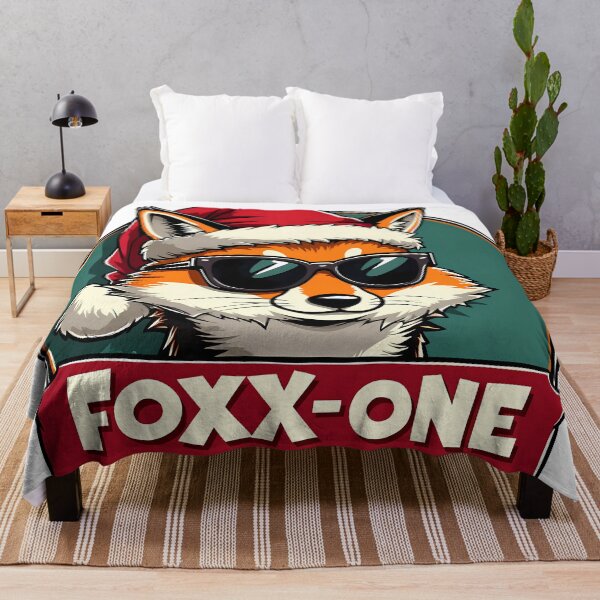 Item preview, Foxx-One Fox Retro Christmas v1 designed and sold by Foxx-One.