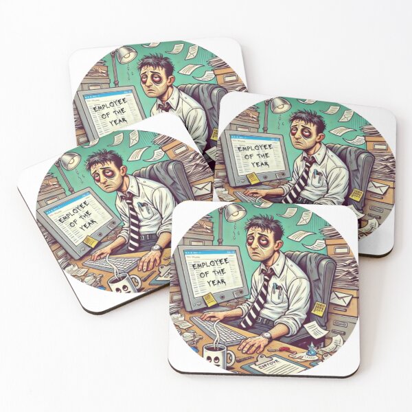 Item preview, Employee Of The Year  designed and sold by ChamounVisual.