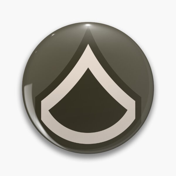 Item preview, United States Army OR-3 Private First Class Rank Insignia designed and sold by wordwidesymbols.