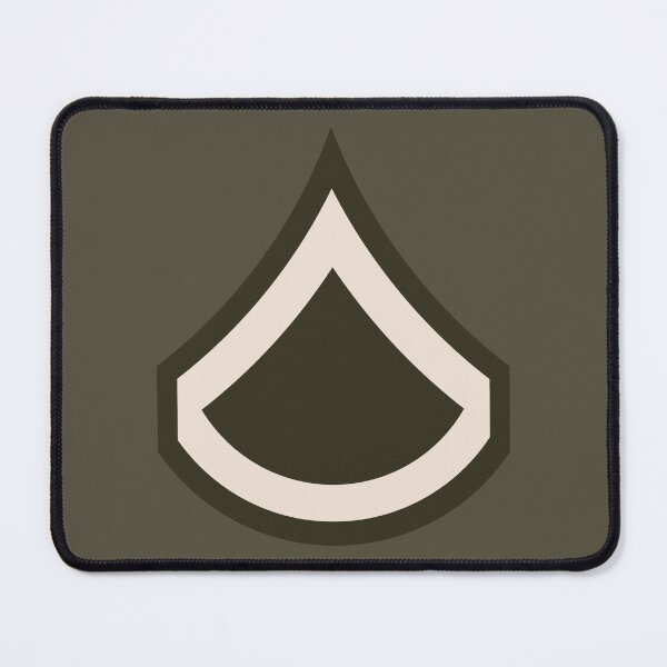 Item preview, United States Army OR-3 Private First Class Rank Insignia designed and sold by wordwidesymbols.