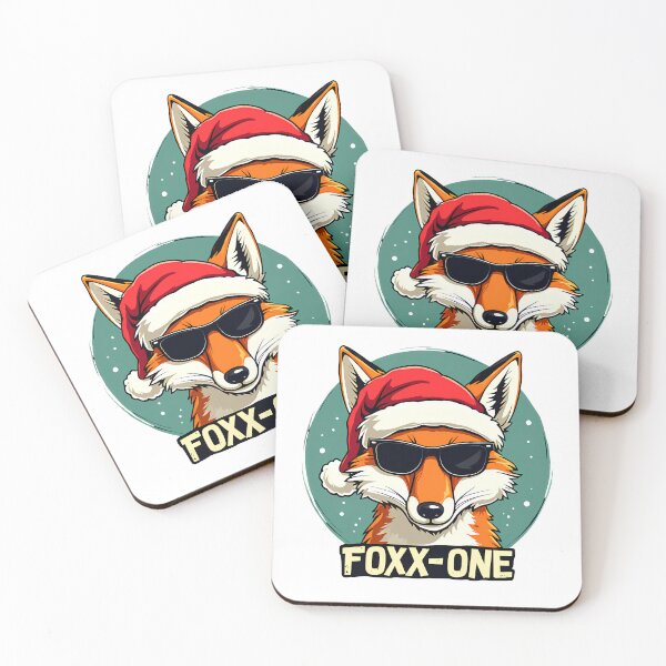 Item preview, Foxx-One Fox Retro Christmas v2 designed and sold by Foxx-One.