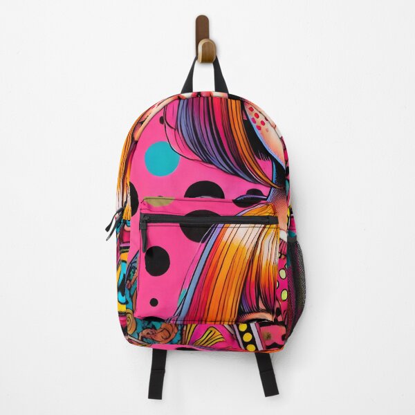 Item preview, Girl in Yayoi Style Illustration designed and sold by unrealartwork.