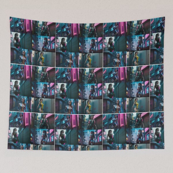 Item preview, Angelina Jolie Cyberpunk 2077 designed and sold by posh1987.