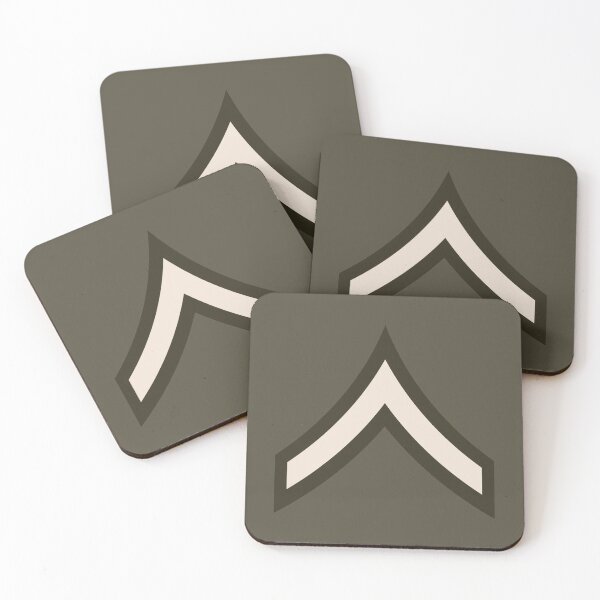 Item preview, United States Army OR-2 Private Rank Insignia designed and sold by wordwidesymbols.