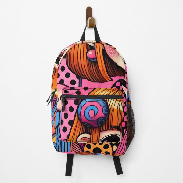 Item preview, Girl Yayoi Style Illustration designed and sold by unrealartwork.