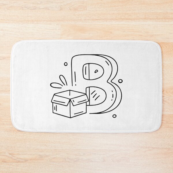 Item preview, An Illustration of a Box Beside Letter B designed and sold by rasagamastore.