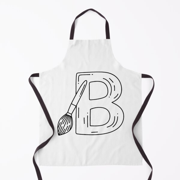 Item preview, An Illustration of a Brush Beside Letter B designed and sold by rasagamastore.