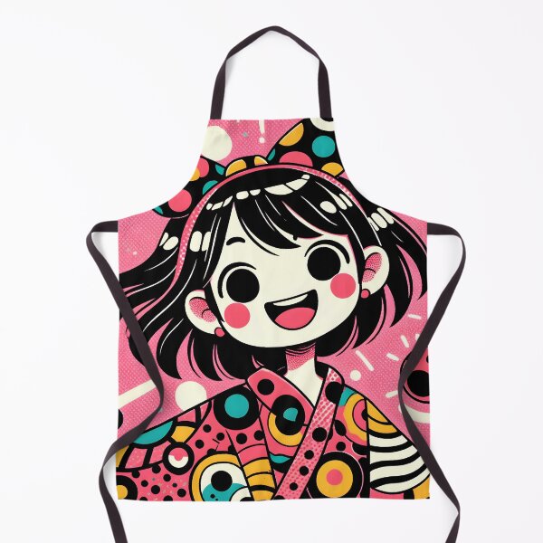 Item preview, Playful Girl Yayoi Style designed and sold by unrealartwork.