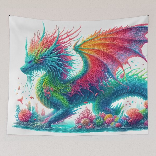 Item preview, Coral Dragon designed and sold by TeslaSt0re.