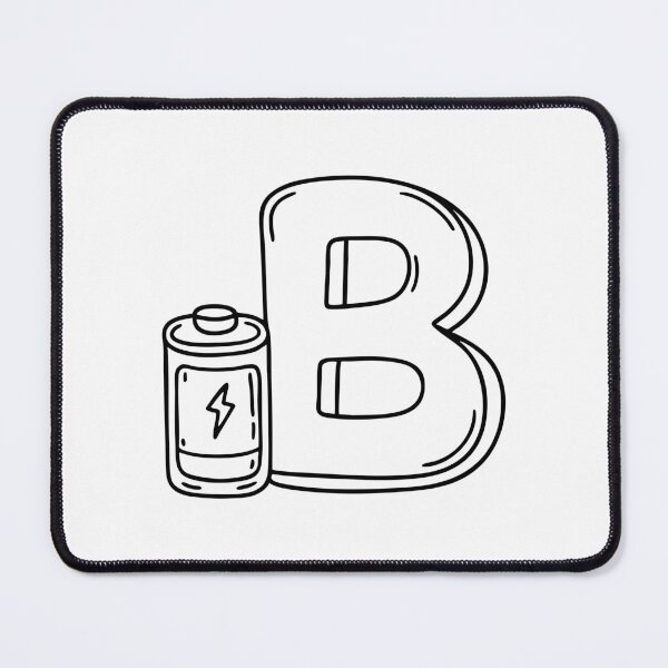 Item preview, Copy of An Illustration of a Bottle Beside Letter B designed and sold by rasagamastore.
