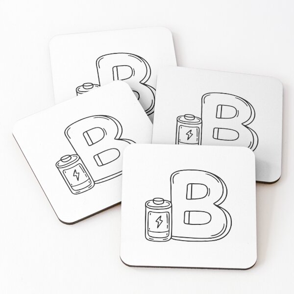 Item preview, Copy of An Illustration of a Bottle Beside Letter B designed and sold by rasagamastore.