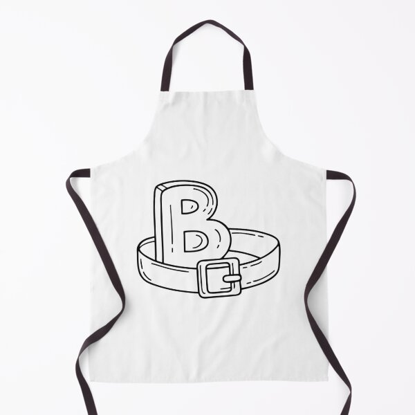 Item preview, An Illustration of Belt and Letter B Beside designed and sold by rasagamastore.