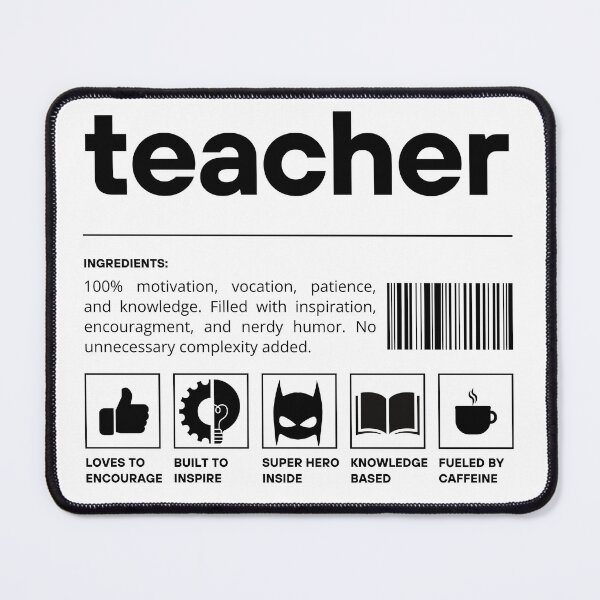 Artikelvorschau, Lehrerdefinition Barcode, Anweisungen zur Handhabung durch Lehrer entworfen und verkauft von lagunaklein.