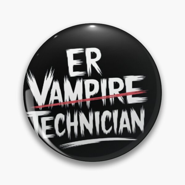 Artikelvorschau, ER-Vampir-Techniker Humorvolles Halloween entworfen und verkauft von Tee Studio.