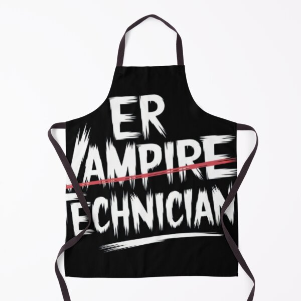 Item preview, ER Vampire Technician Humorous Halloween designed and sold by Tee Studio.