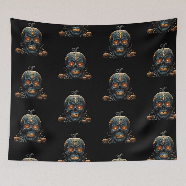 Item preview, pumpkin skull designed and sold by GIFT4S.