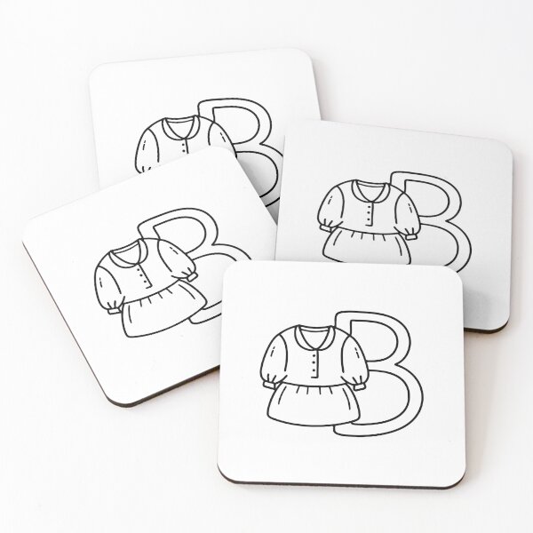 Item preview, An Illustration of Blouse Beside Letter B designed and sold by rasagamastore.