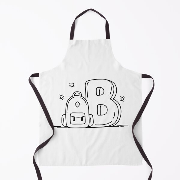 Item preview, An Illustration of Backpack Beside Letter B designed and sold by rasagamastore.