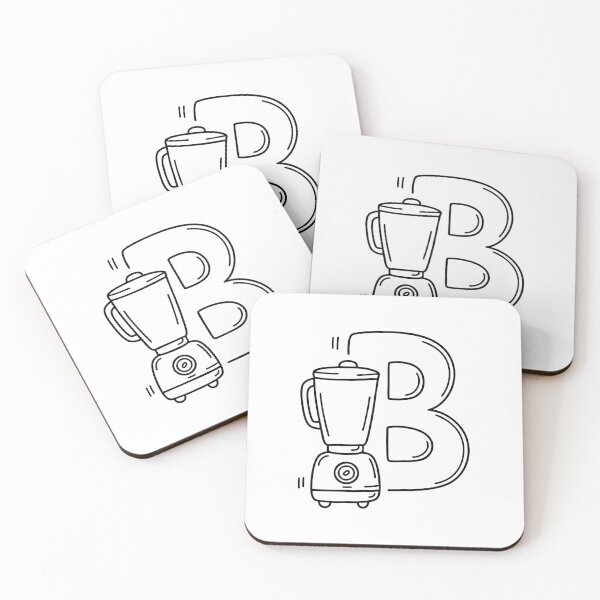 Item preview, An Illustration of Blender Beside Letter B designed and sold by rasagamastore.