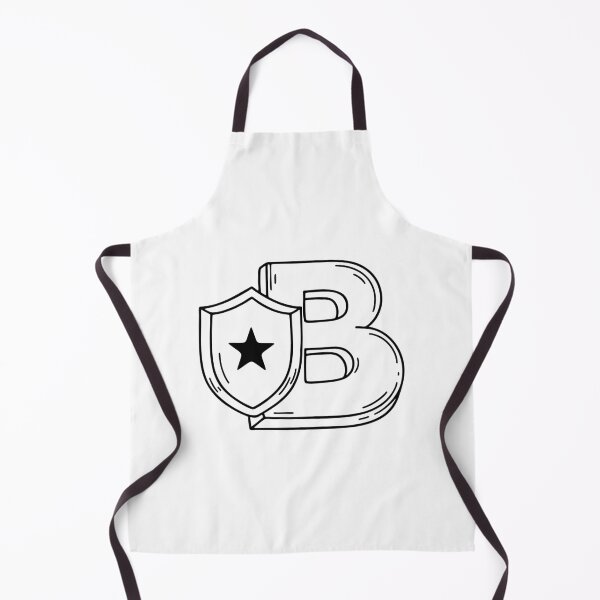 Item preview, An Illustration of Modern Letter B Beside Badge Shield designed and sold by rasagamastore.