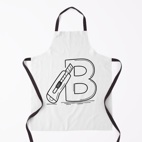 Item preview, An Illustration of Boxcutter Beside Letter B designed and sold by rasagamastore.