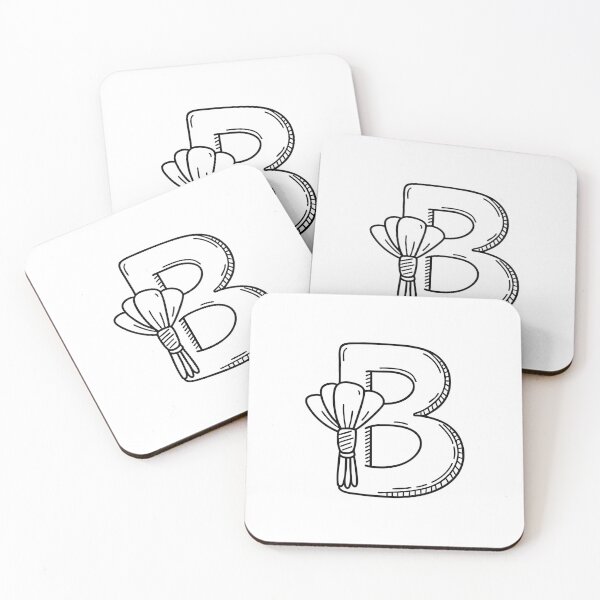 Item preview, An Illustration of Buttonhole Beside Letter B designed and sold by rasagamastore.