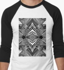 lines and angles Men's Baseball ¾ T-Shirt