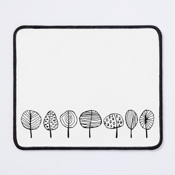 Item preview, Happy deciduous forest doodle ink designed and sold by HoldasGarten.