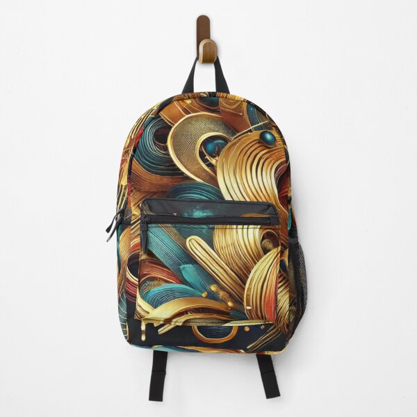 Item preview, Abstract Extravaganza in gold, 4K Resolution designed and sold by CreaKat.