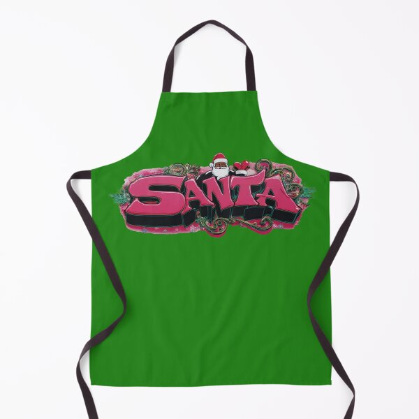 Item preview, Grafiti Style Black Santa with hot Pink designed and sold by KeshaEls.