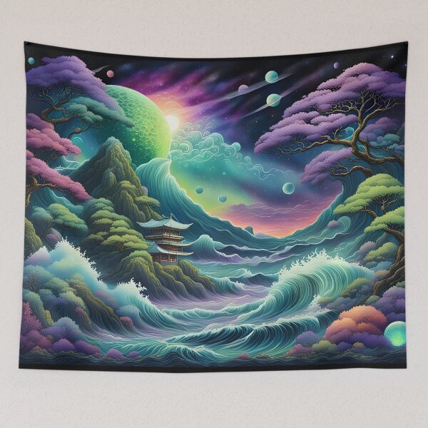 Item preview, Dreamscape Mountains and Stardust Seas: Enchanted Fantasy Art designed and sold by Ophelia's Bazaar.