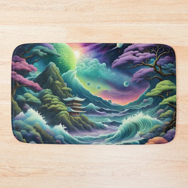 Item preview, Dreamscape Mountains and Stardust Seas: Enchanted Fantasy Art designed and sold by Ophelia's Bazaar.