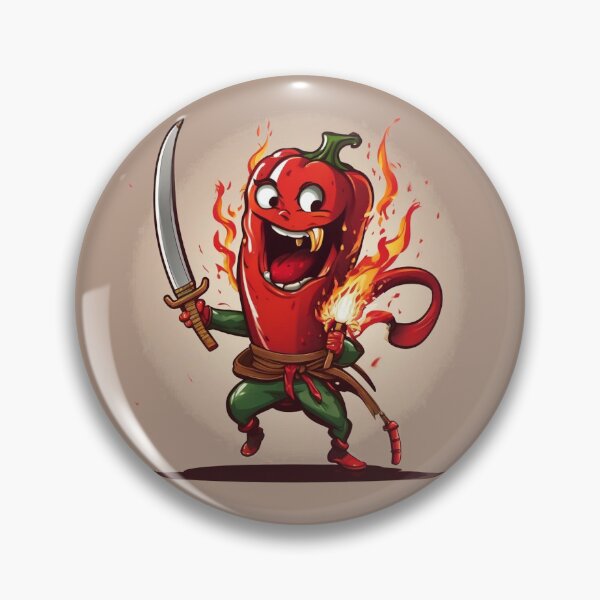 Item preview, Fire chili warrior designed and sold by BioranFactory.