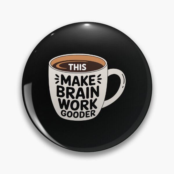 Artikelvorschau, Kaffee Humor Geschenk Koffein Liebhaber Brain Fuel Lustiges Design entworfen und verkauft von w1ckerman.