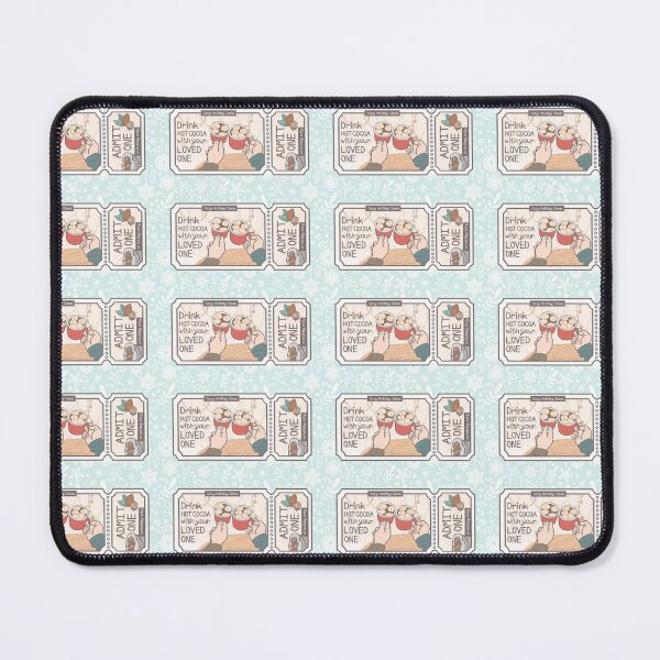 Item preview, Cozy Holiday Ticket to Drink Hot Cocoa with Your Loved One designed and sold by Khotekmei.