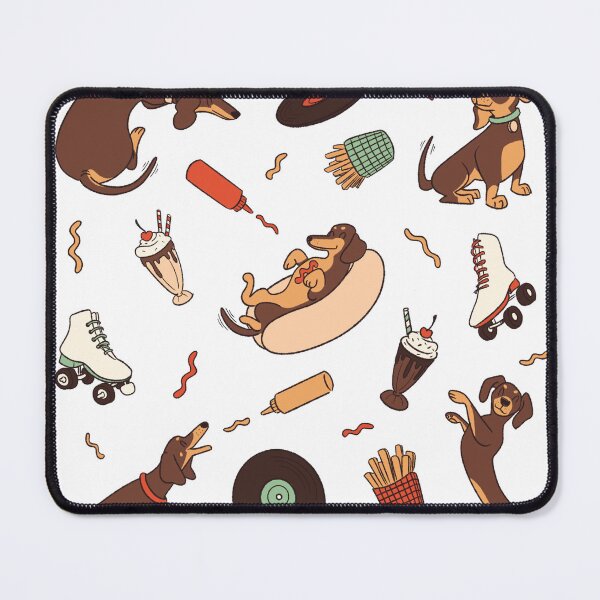 Item preview, Dachshunds at the diner designed and sold by Penuria.
